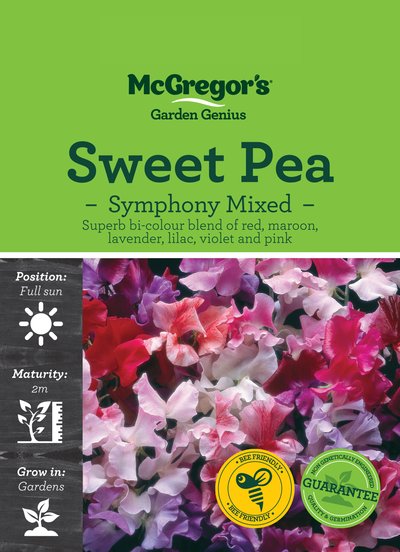 Sweet Pea Seed Symphony Mixed