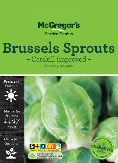 Brussels Sprouts Seed Catskill Improved