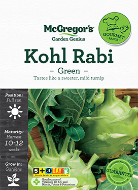 Kohl Rabi Seed Green