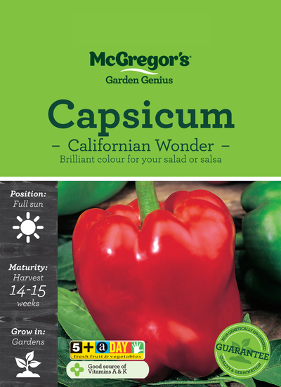 Capsicum Californian Wonder